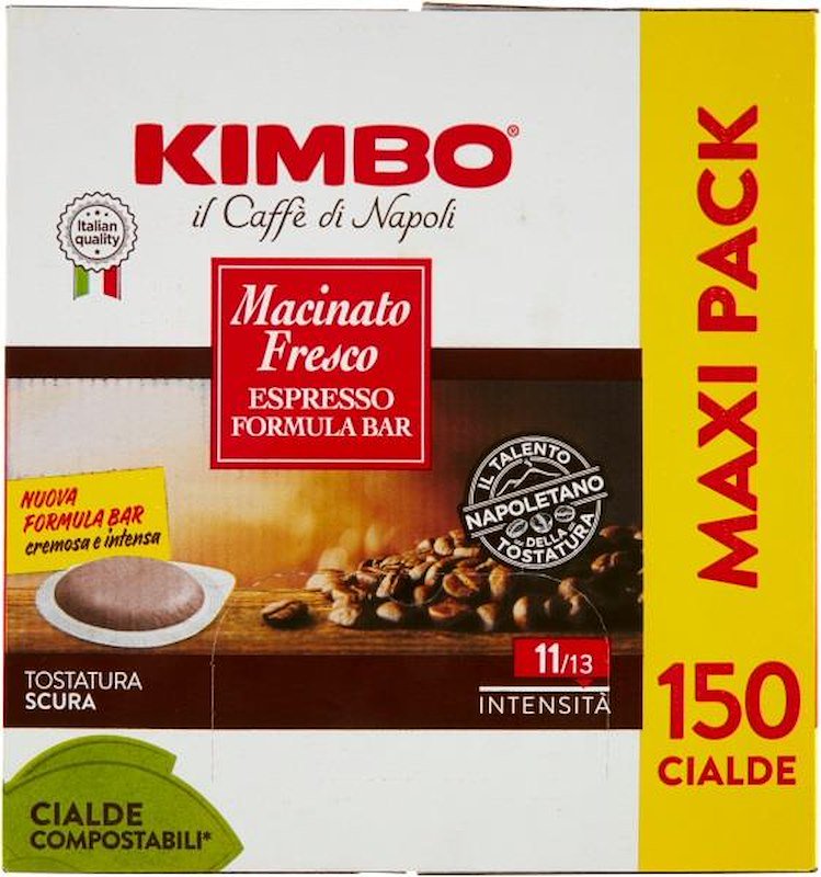 Kimbo Cialde 150 Pz Macinato Fresco