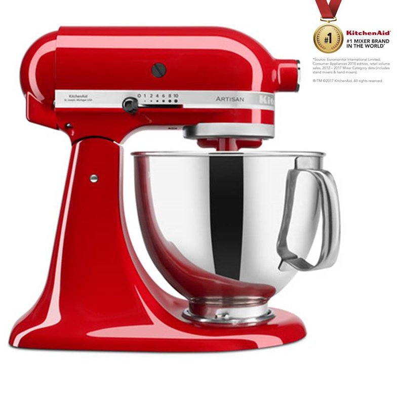 Kitchenaid Macchina impastatrice 5KSM125EER Rosso Imperiale