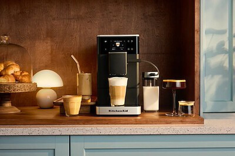 KitchenAid Macchina caffè Espresso Automatica con caffè freddo 5KES8454EBM Nero Matt