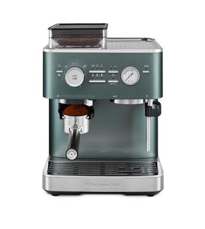 Kitchenaid macchina per caffè espresso semi-automatica con macinacaffè 5kes6551ejp JUNIPER