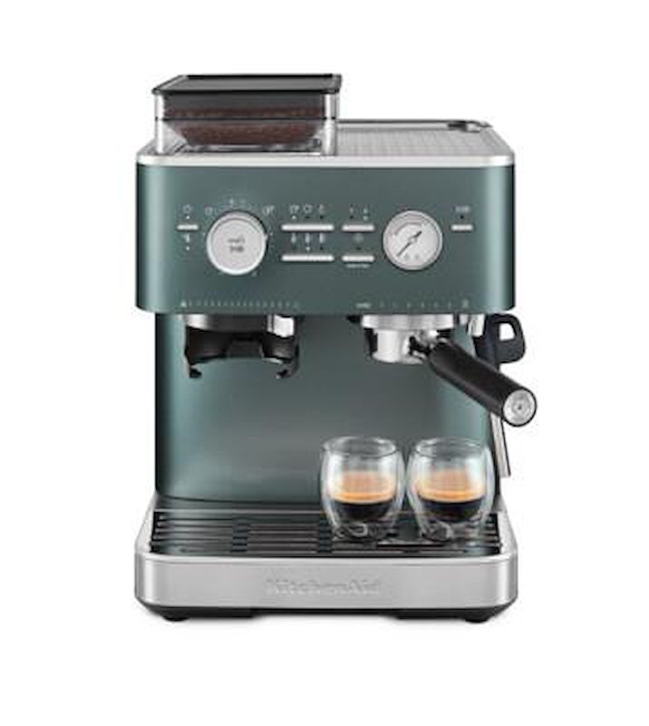 Kitchenaid macchina per caffè espresso semi-automatica con macinacaffè 5kes6551ejp JUNIPER
