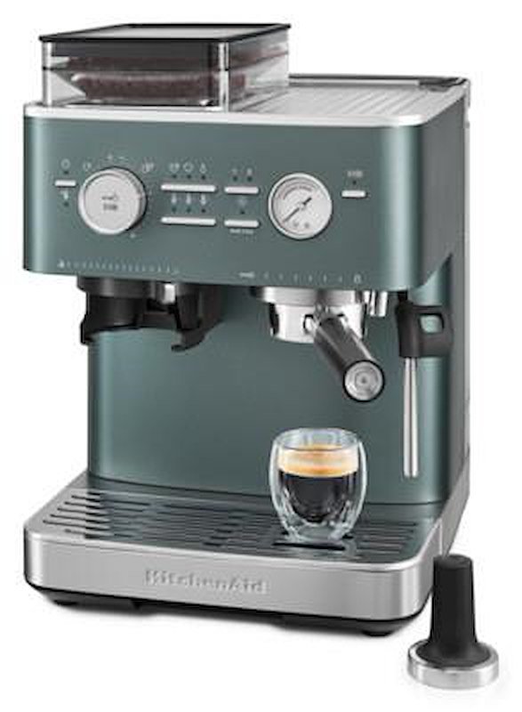 Kitchenaid macchina per caffè espresso semi-automatica con macinacaffè 5kes6551ejp JUNIPER