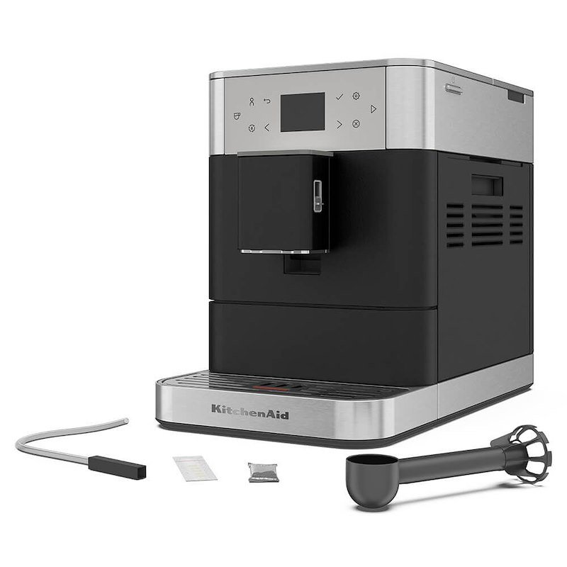 KitchenAid Macchina caffè automatica 5kes8556ebk Nero Ghisa
