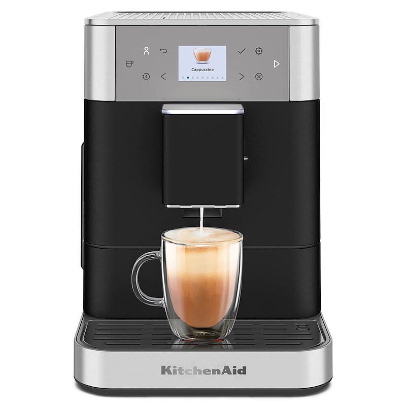 KitchenAid Macchina caffè automatica 5kes8556ebk Nero Ghisa