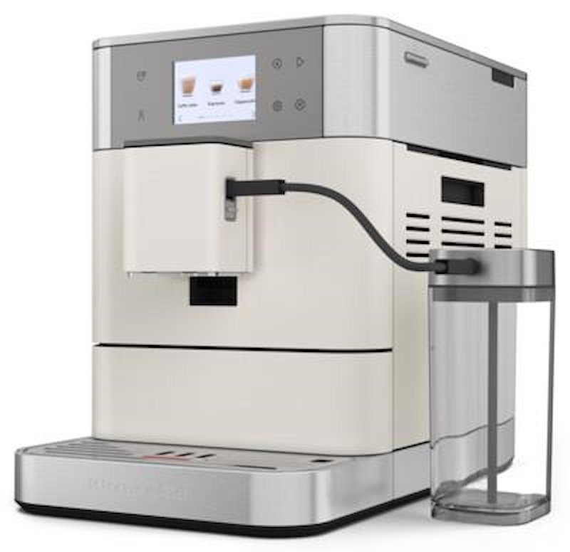 Kitchenaid Macchina per caffè espresso automatica 5kes8557epl bianco porcellana