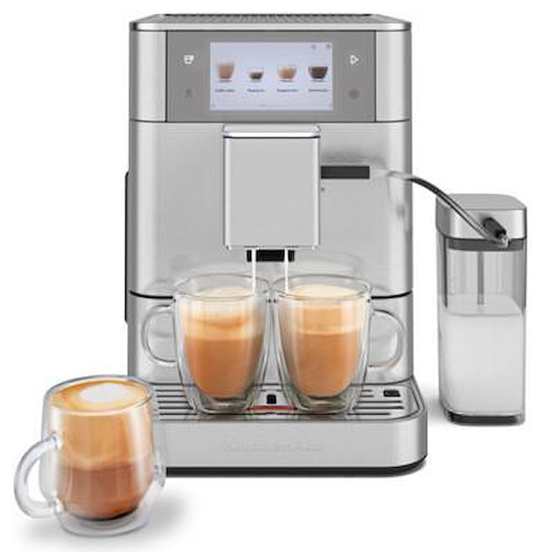 Kitchenaid Macchina per caffè espresso completamente automatica KF8 5kes8558esx acciaio inox