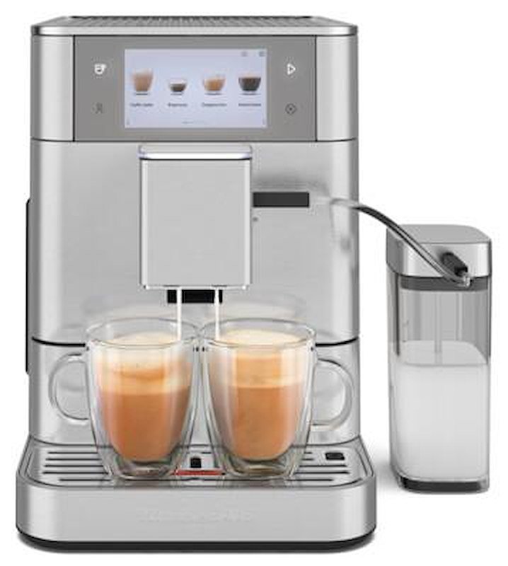 Kitchenaid Macchina per caffè espresso completamente automatica KF8 5kes8558esx acciaio inox