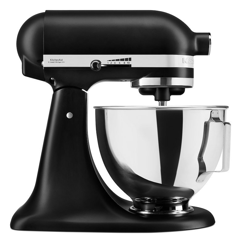 KitchenAid Impastatrice Planetaria 4,3L Artisan 5ksm95psebm Nero Matt