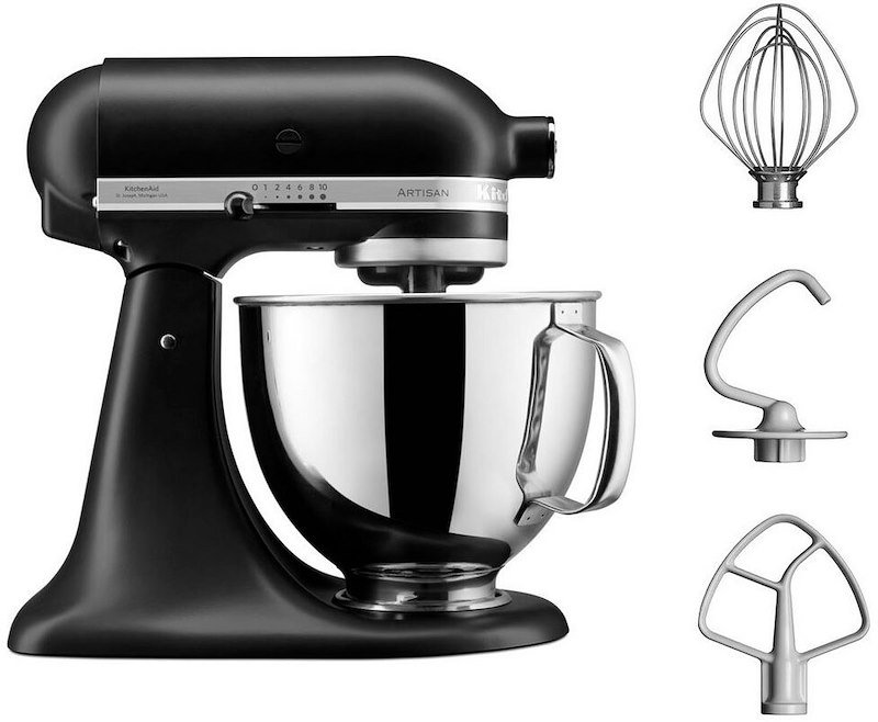 Kitchenaid Impastatrice 5ksm125ebm Nero