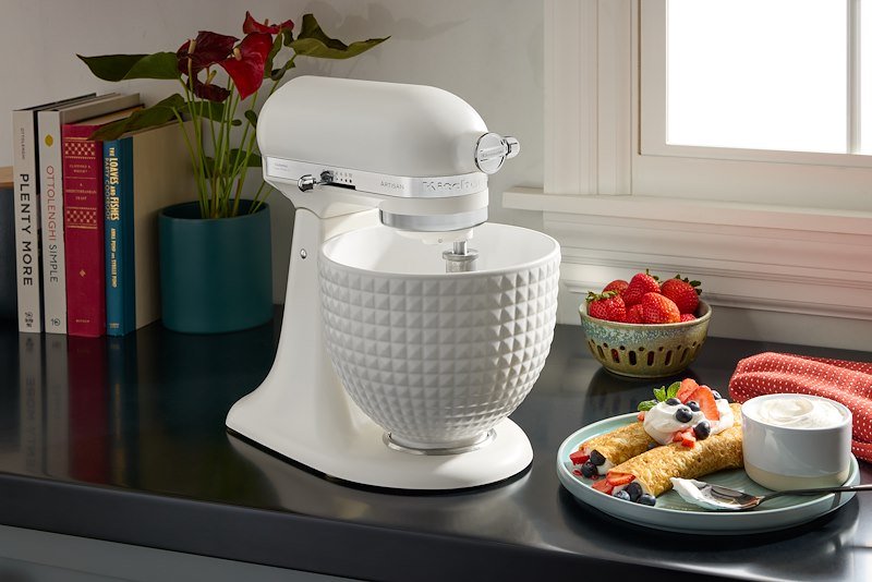 KitchenAid Impastatrice Planetaria 4,7L Artisan 5ksm156cxepl Porcellana