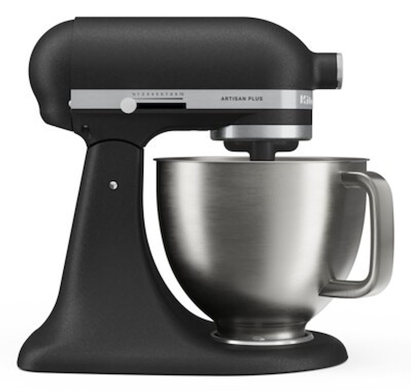 KitchenAid Impastatrice Planetaria 4,7L Artisan Plus 5ksm50pkvebk Ghisa Nero