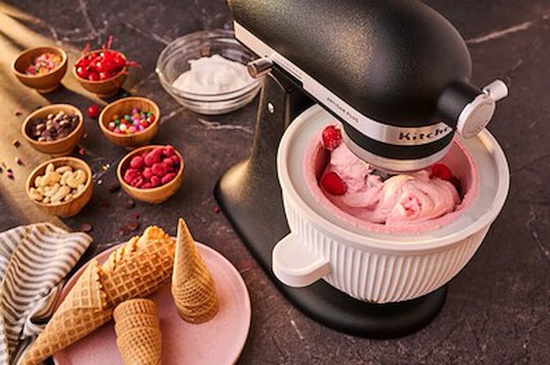 KitchenAid Impastatrice Planetaria 4,7L Artisan Plus 5ksm50pkvebk Ghisa Nero