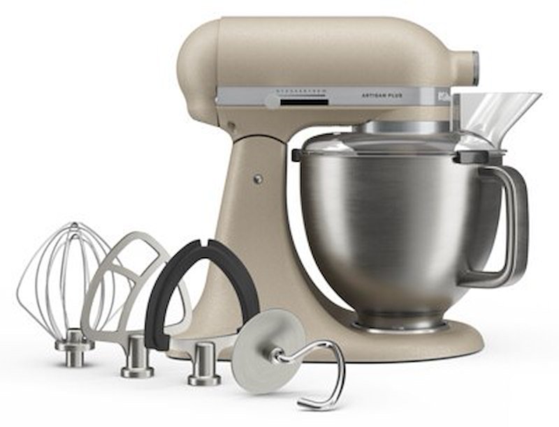 KitchenAid Impastatrice Planetaria 4,7L Artisan Plus 5ksm50pkveoc Oat