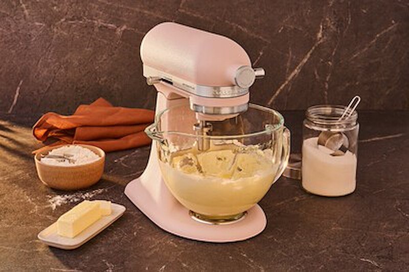 KitchenAid Impastatrice Planetaria 4,7L Artisan Plus  5ksm50pkveft Feather Pink