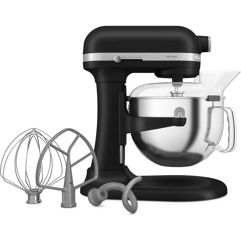 KitchenAid Impastatrice Planetaria 5,6L Artisan 5ksm60spxebm Nero