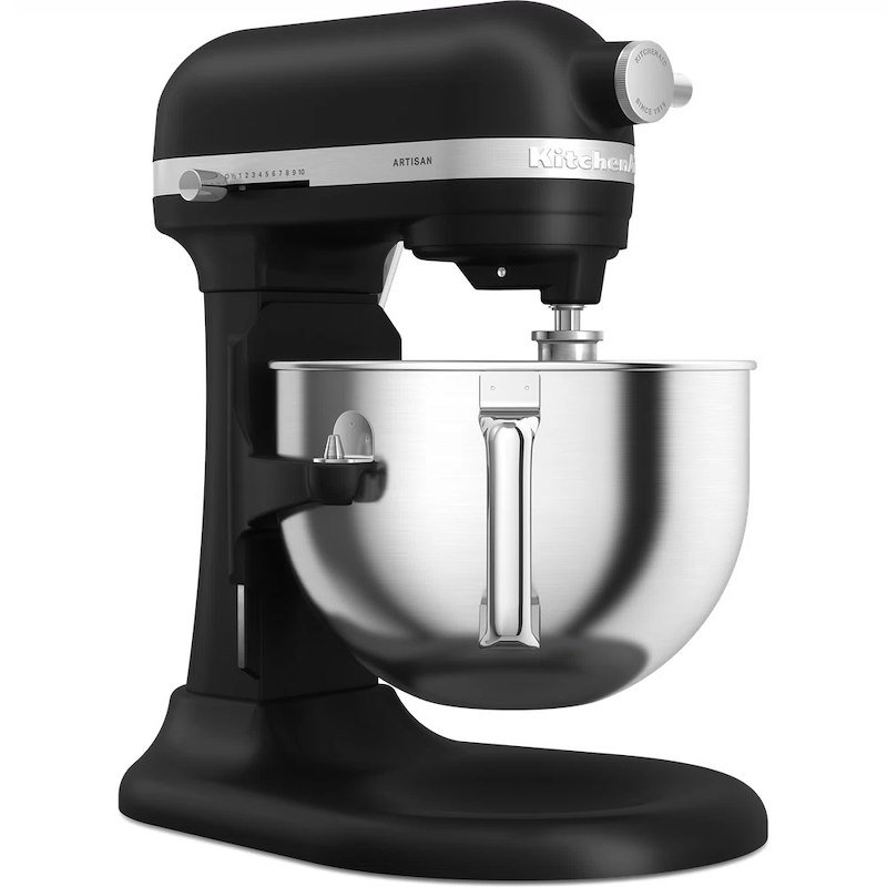 KitchenAid Impastatrice Planetaria 5,6L Artisan 5ksm60spxebm Nero