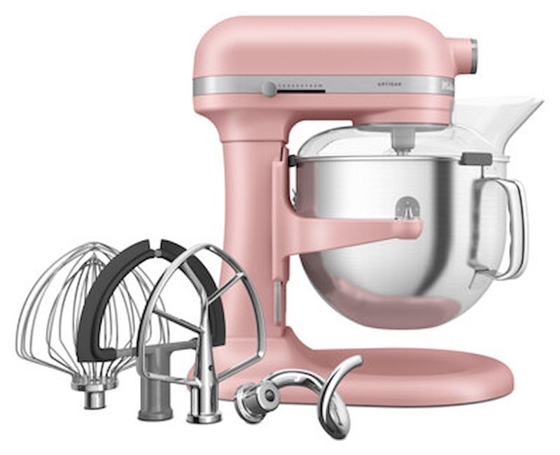KitchenAid Impastatrice Planetaria 6,6L Artisan 5ksm70shxedr Rosa