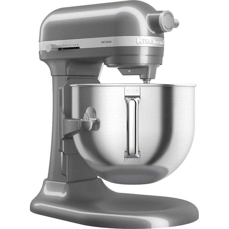 KitchenAid Impastatrice Planetaria 6,6L Artisan 5ksm70shxems Argento Medaglia
