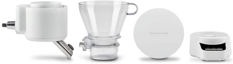 KitchenAid Accessorio Setaccio con bilancia per planetaria 5ksmsfta Bianco