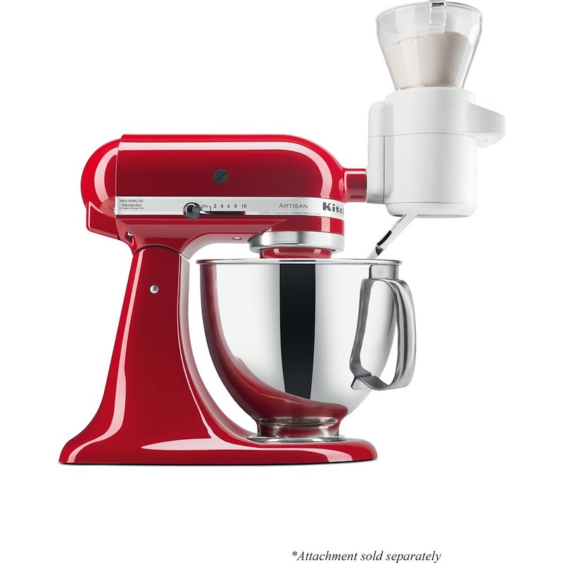 KitchenAid Accessorio Setaccio con bilancia per planetaria 5ksmsfta Bianco