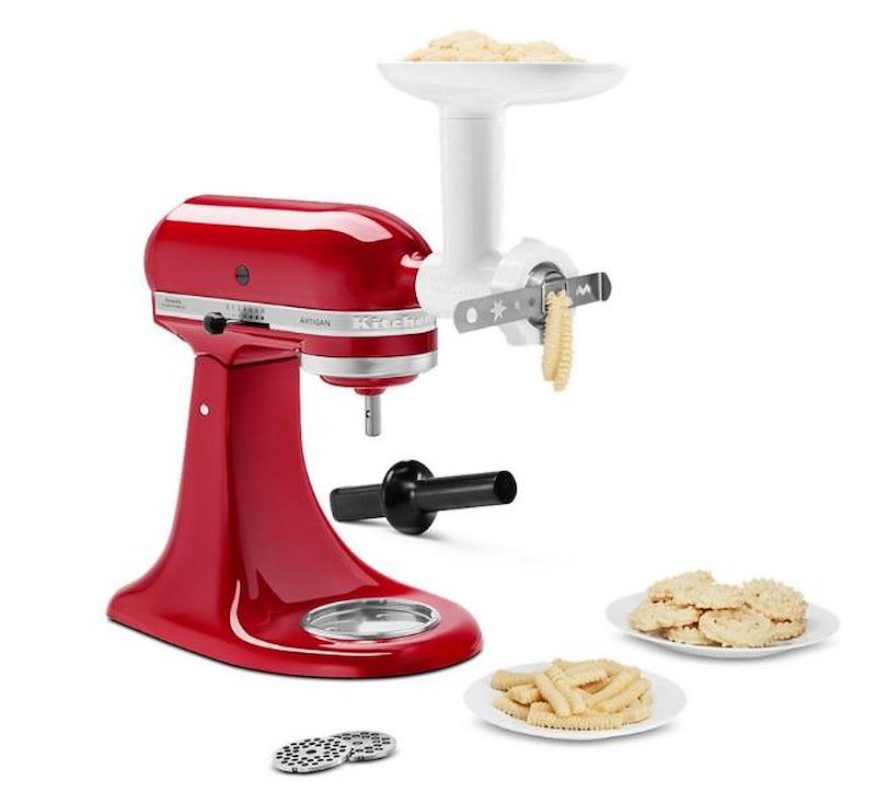 KitchenAid Accessorio Tritatutto e per Biscotti 5ksmfgca Bianco