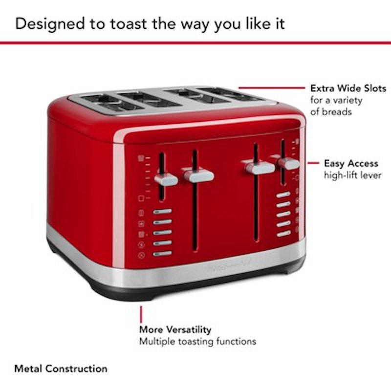 Kitchenaid Tostapane 5kmt4109eer Empire Red