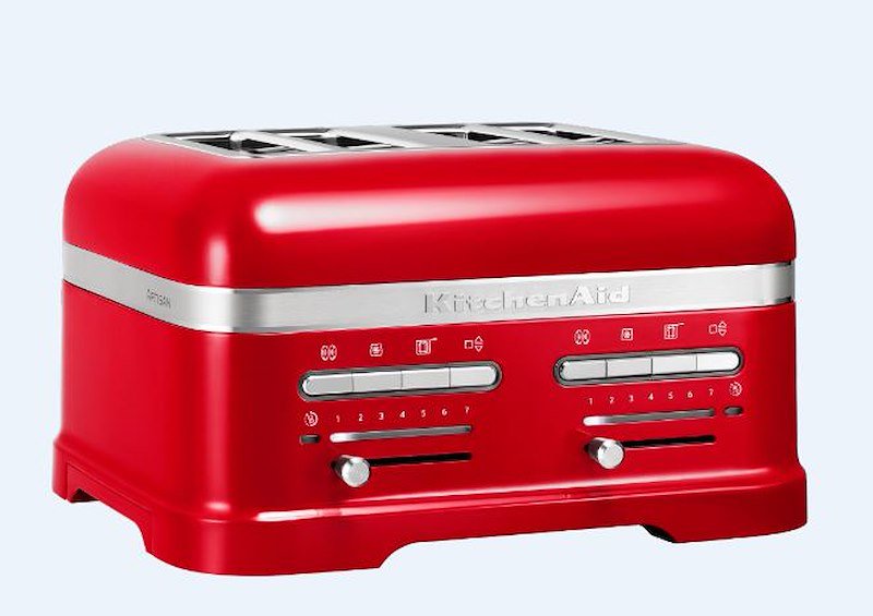 KitchenAid Tostapane 4 Scomparti 5kmt4205eca Rosso mela metallizzato