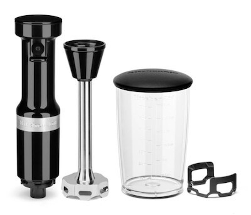 KitchenAid Frullatore a immersione 5KHBV53EOB Nero lucido