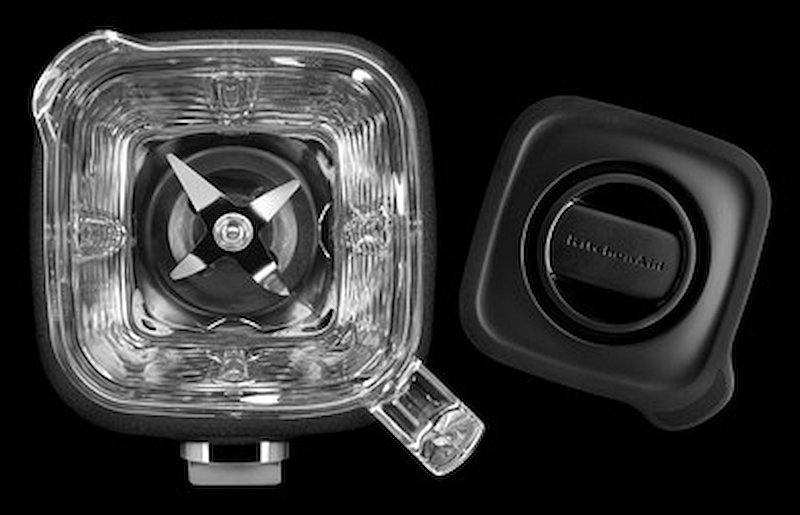 KitchenAid Frullatore Caraffa Vetro 1.5L  5KSB4026EBK Nero ghisa