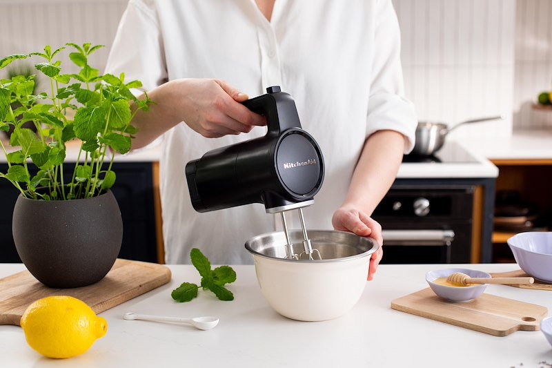 KitchenAid Sbattitore Senza Fili 5KHMR762BM Nero Matt