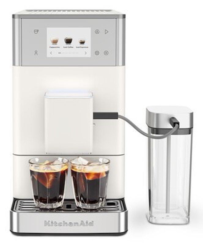 Kitchenaid Macchina del caffè automatica KF3 White Percelain