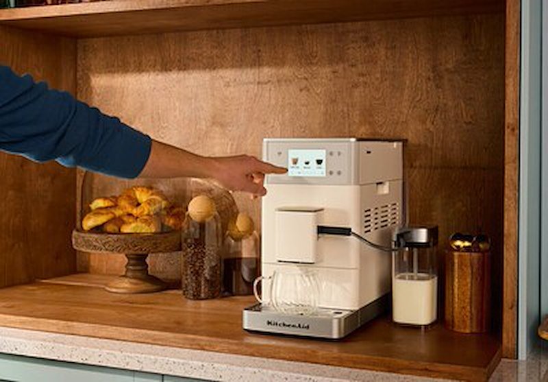 Kitchenaid Macchina del caffè automatica KF3 White Percelain