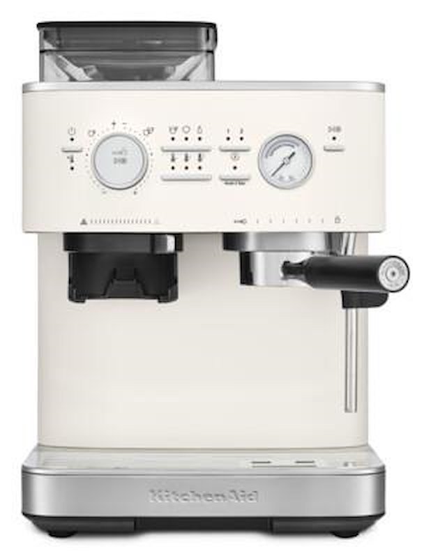 Kitchenaid Macchina del caffè semi-automatica Bianco Porcellana