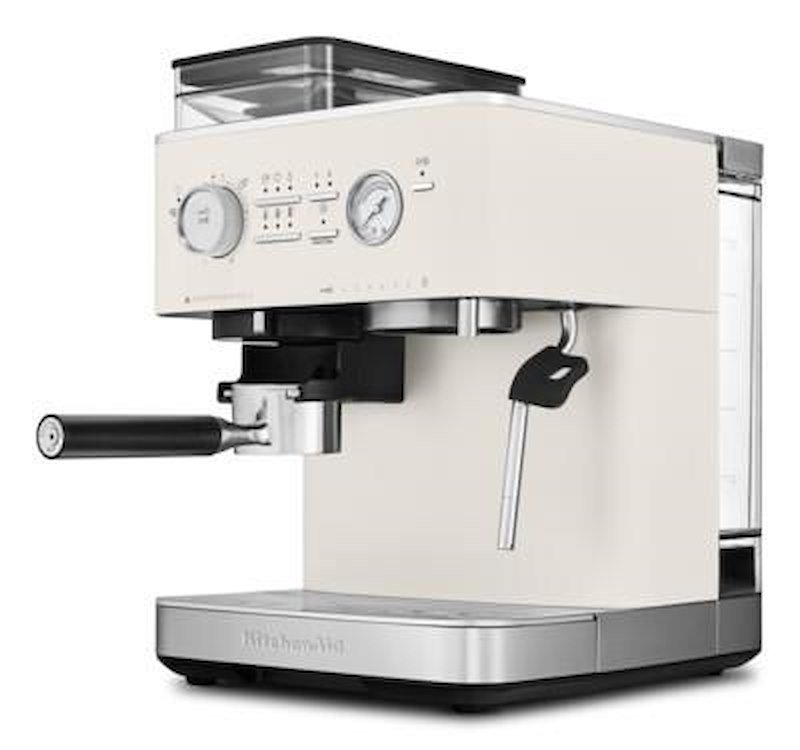 Kitchenaid Macchina del caffè semi-automatica Bianco Porcellana