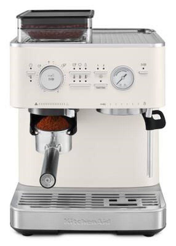 Kitchenaid Macchina del caffè semi-automatica Bianco Porcellana
