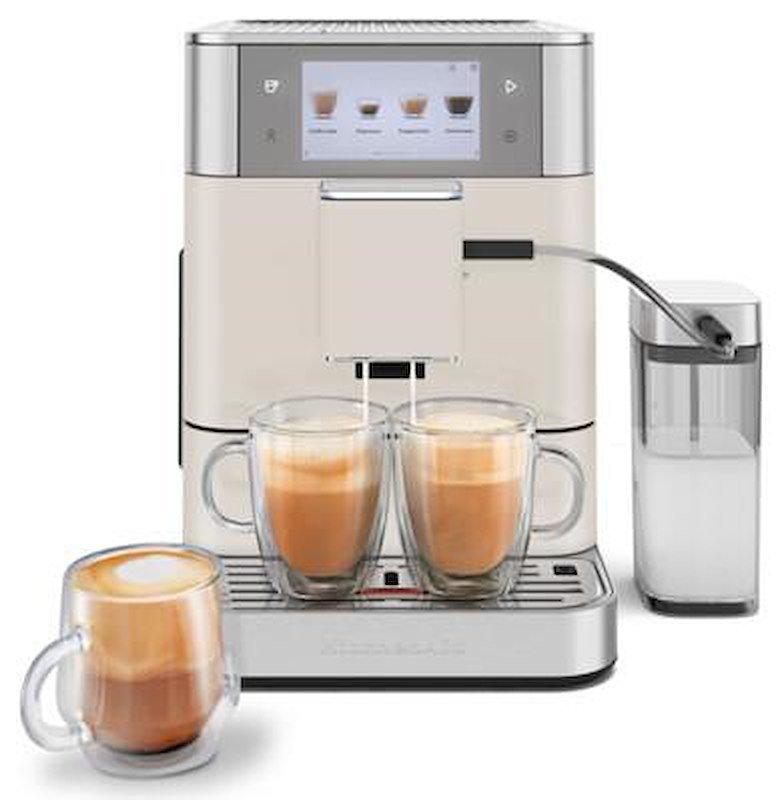 KitchenAid Macchina per caffè espresso automatica KF8 5kes8558epl Bianco Porcellana