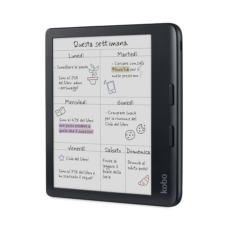 Kobo Ebook 7" Libra Colour Nero