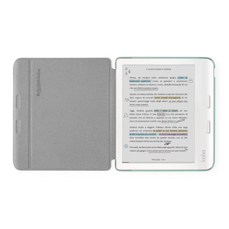 Kobo Basic Sleepcover Libra Colour CK06299 Verde