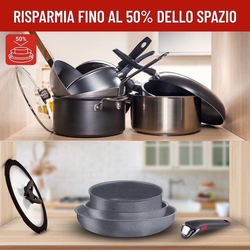 Lagostina Casseruola fonda Ingenio Mineralis GREEN 20CM