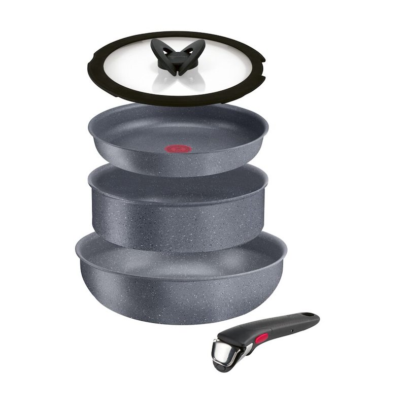 Lagostina Set pentole 5PZ Ingenio Mineralis GREEN