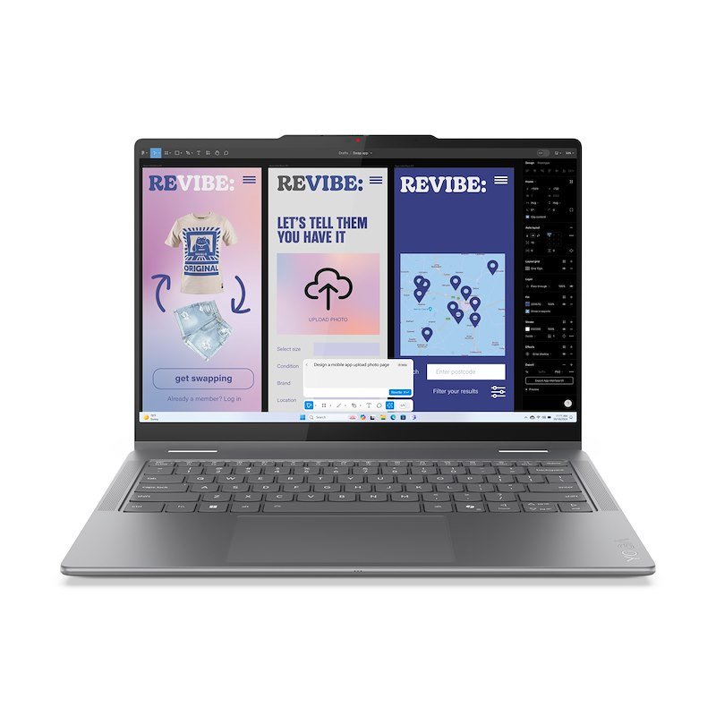 Lenovo Notebook Convertibile 14" 16GB 512GB Yoga 7 2in1 14ill10 Fhix Luna Grey