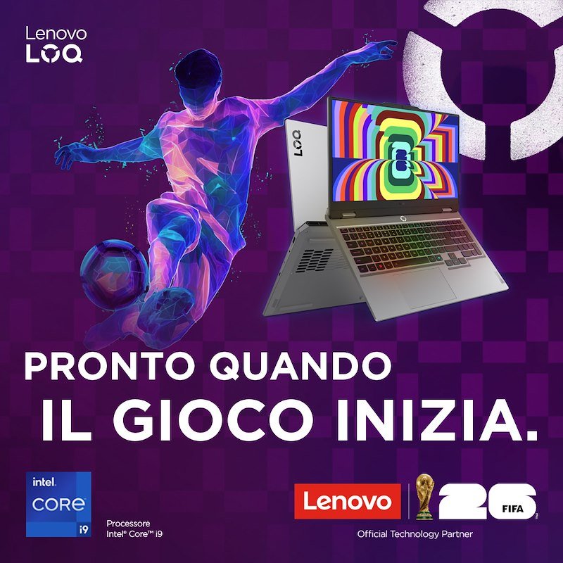 Lenovo Notebook gaming 15,6" 32GB/ 1TB Loq 15irx10 E8ix nero