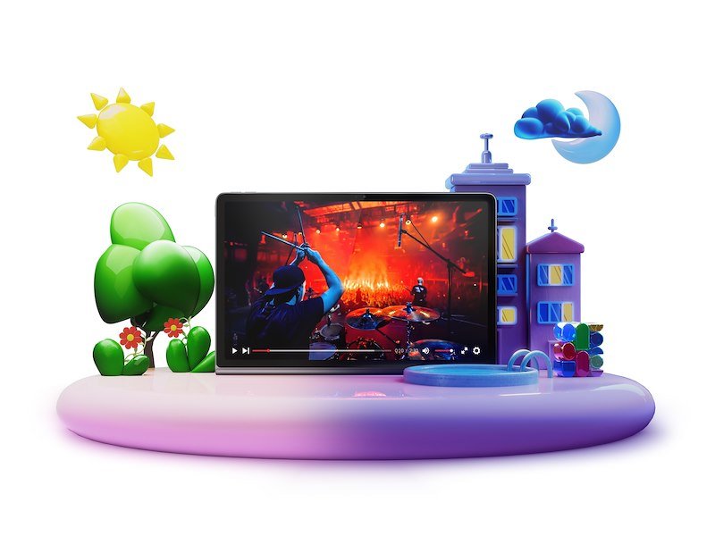 Lenovo Tablet Tab Plus 8/128GB WIFI Tb351fu 77se Luna Grey