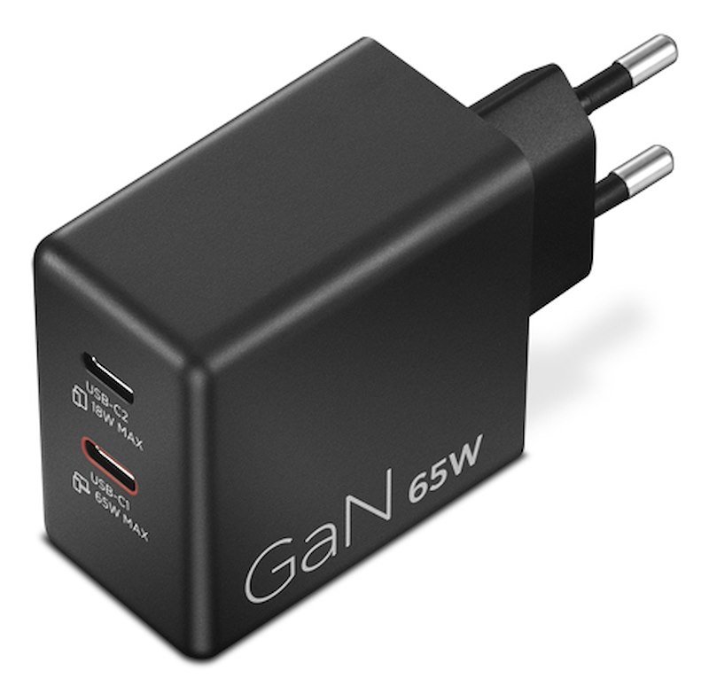 Lenovo Caricabatterie Dual USB-C 65W GaNG0a6065beu