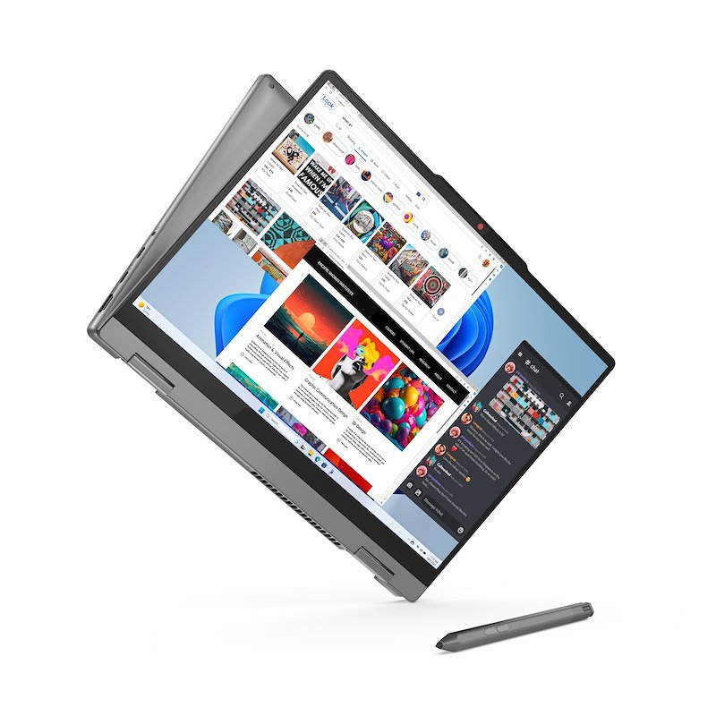 Lenovo Notebook Convertibile Ip 5 2in1 83KX008GIX 8/ 512GB Luna Grey