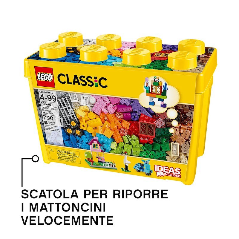 Lego® Classic Scatola mattoncini creativi Grande 10698