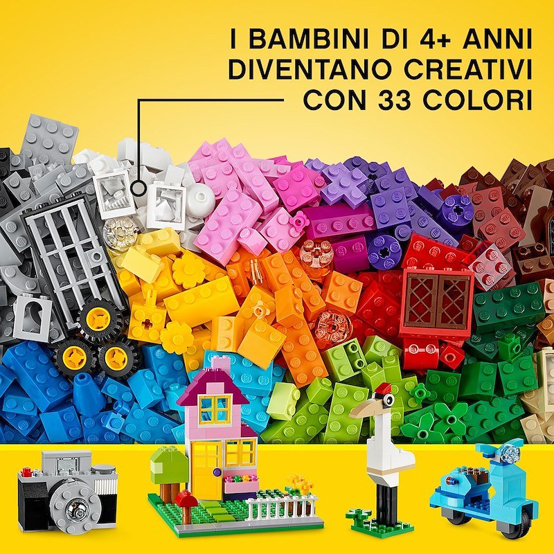 Lego® Classic Scatola mattoncini creativi Grande 10698