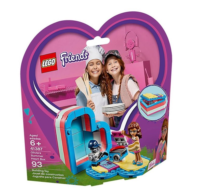 Lego® Scatola del Cuore dell’Estate di Olivia 41387