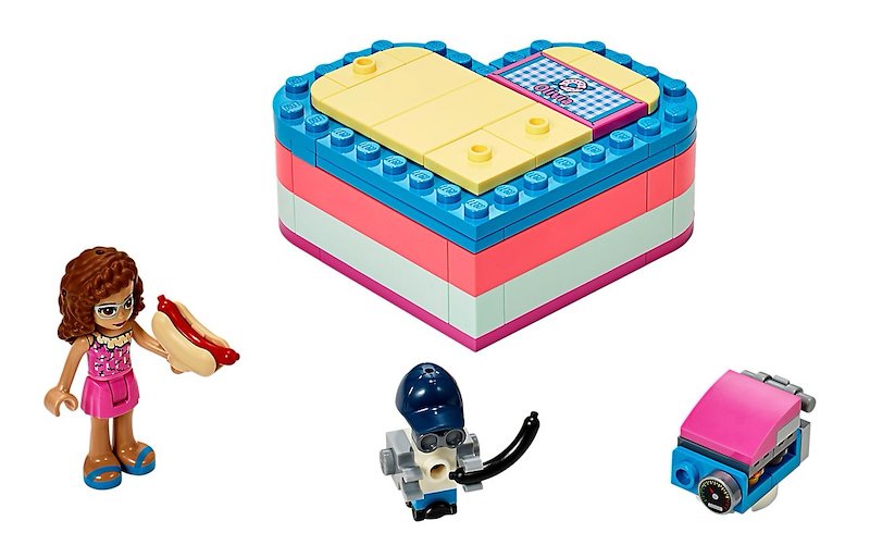 Lego® Scatola del Cuore dell’Estate di Olivia 41387