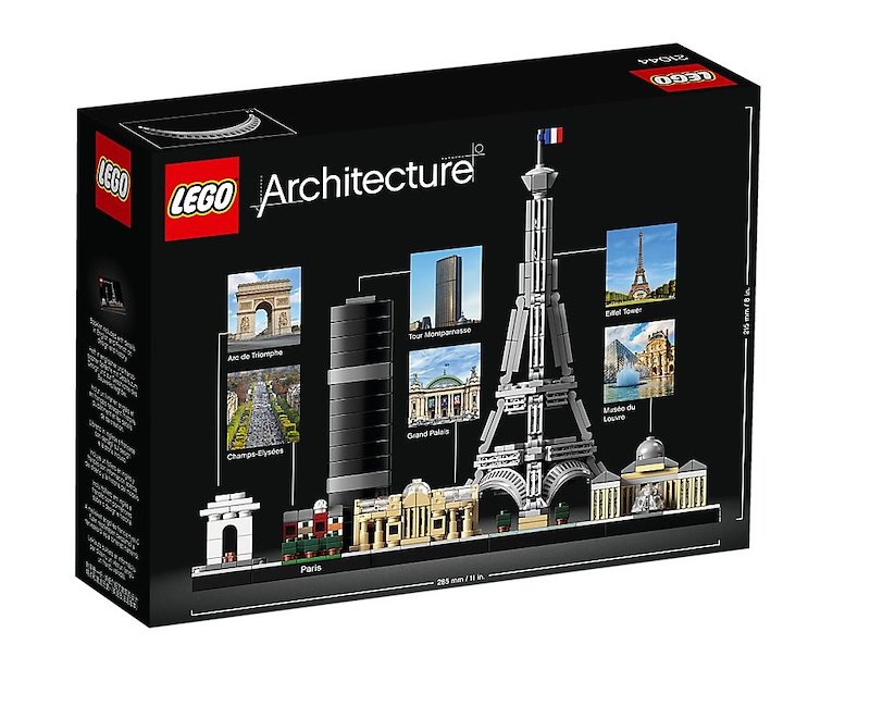 Lego Architecture Parigi 21044